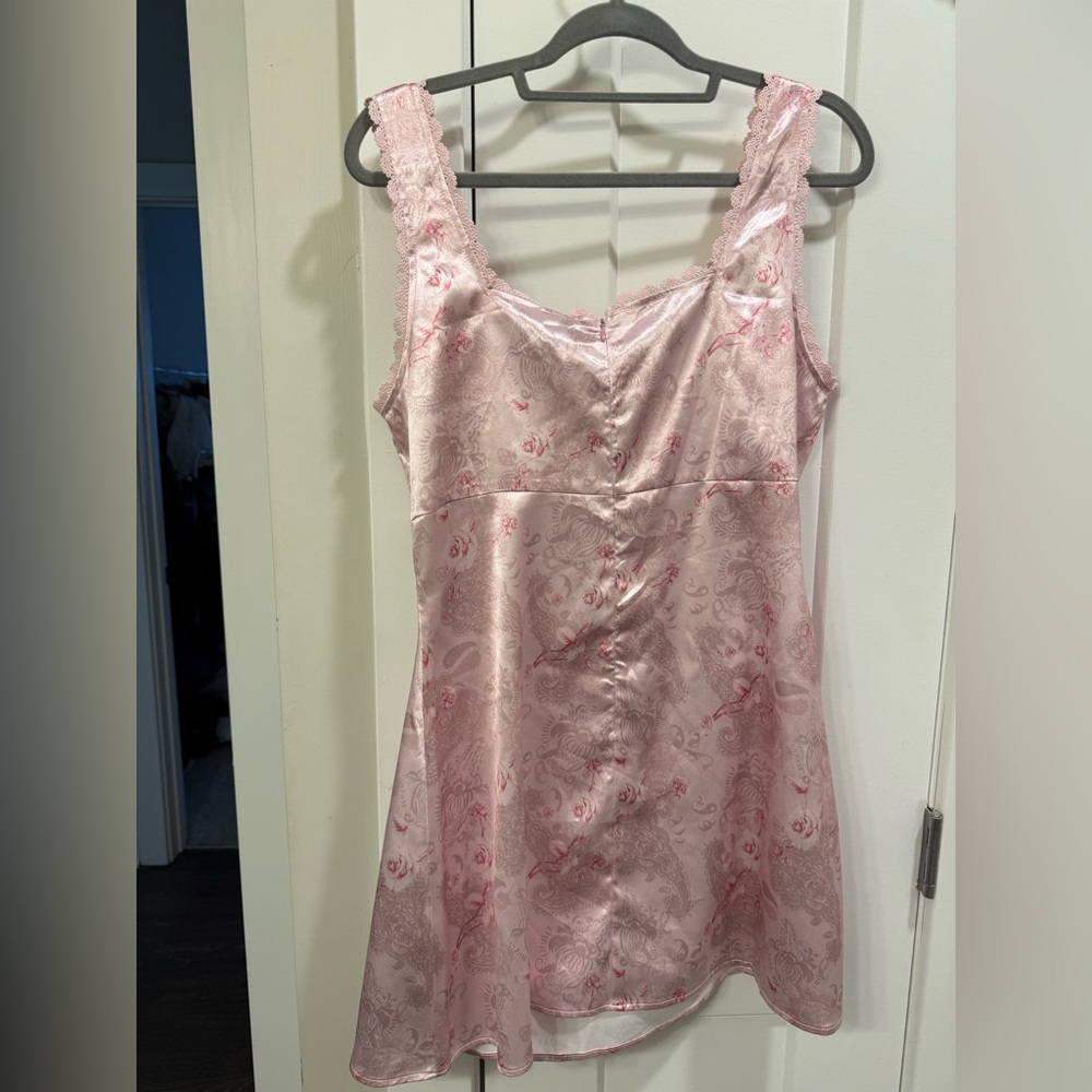 Princess Polly Pink Lace Trim Dress - Picture 5 of 7